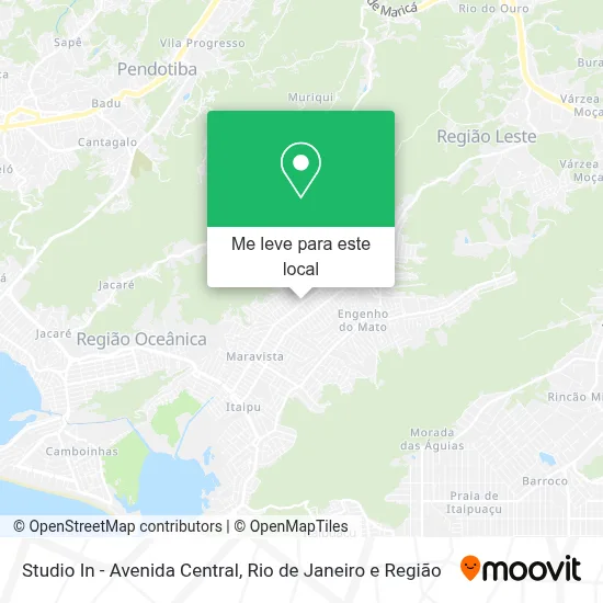 Studio In - Avenida Central mapa