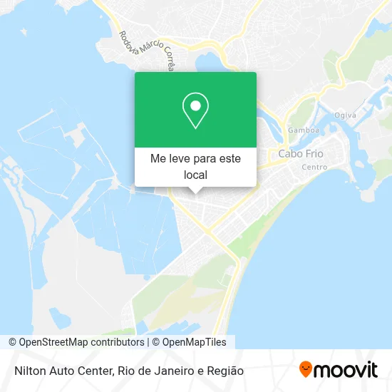 Nilton Auto Center mapa