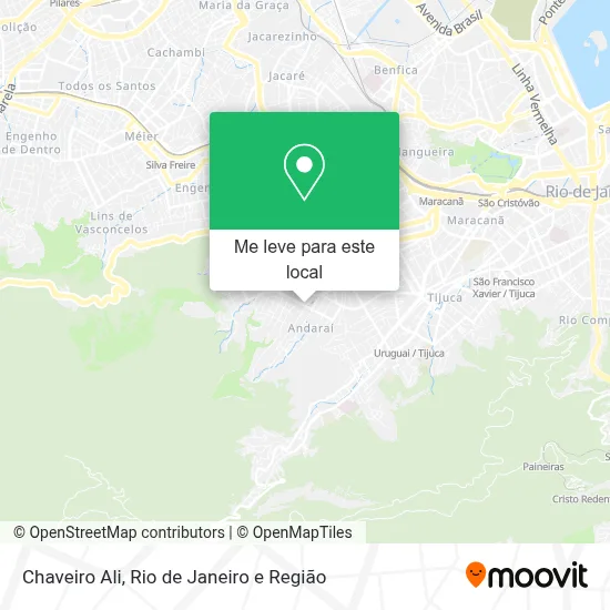 Chaveiro Ali mapa