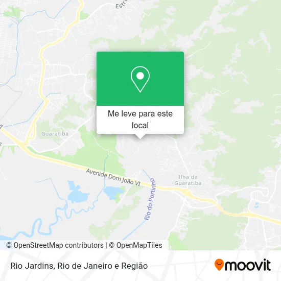 Rio Jardins mapa