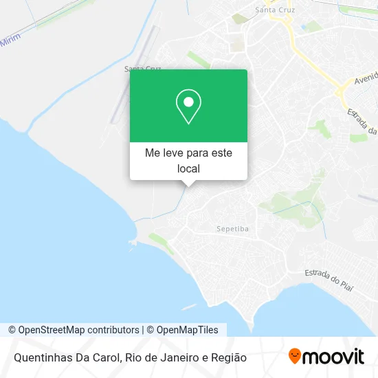 Quentinhas Da Carol mapa