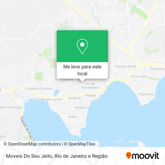 Moveis Do Seu Jeito mapa