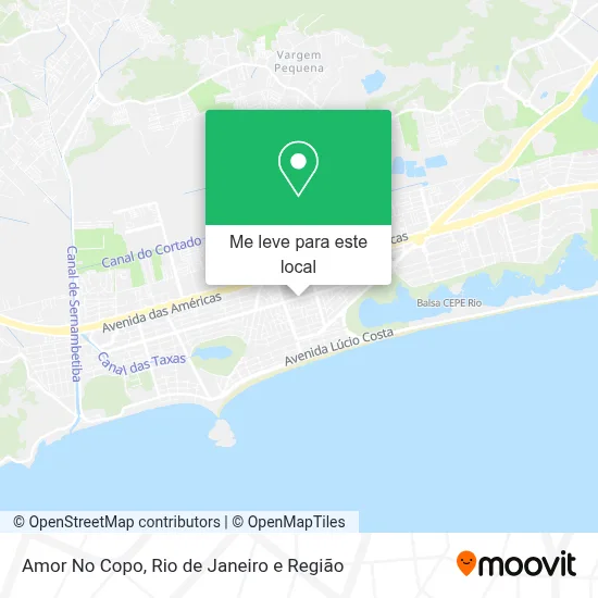 Amor No Copo mapa