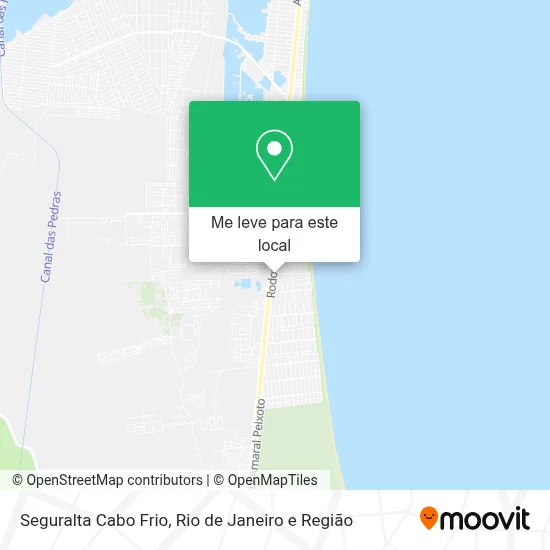Seguralta Cabo Frio mapa