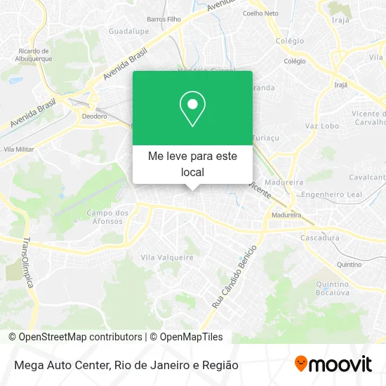 Mega Auto Center mapa