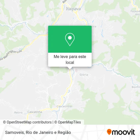 Samoveis mapa