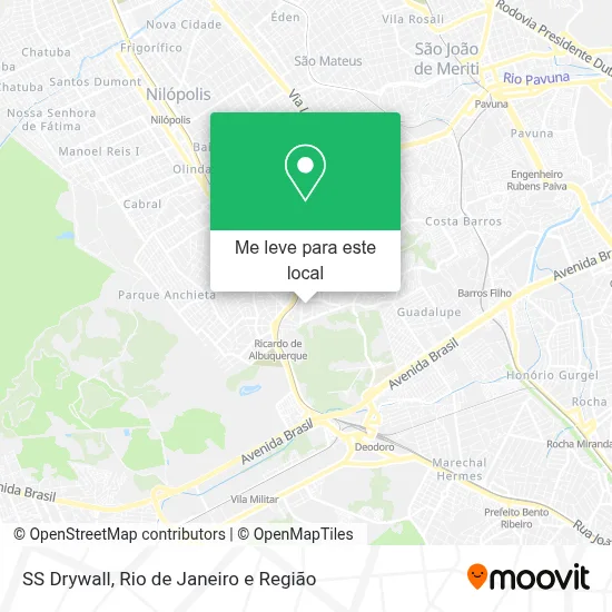 SS Drywall mapa