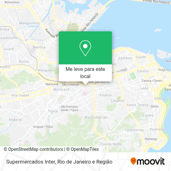 Supermercados Inter mapa