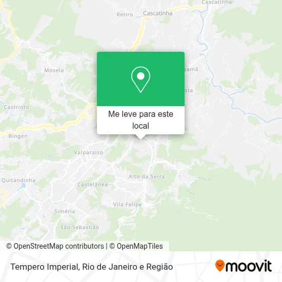 Tempero Imperial mapa