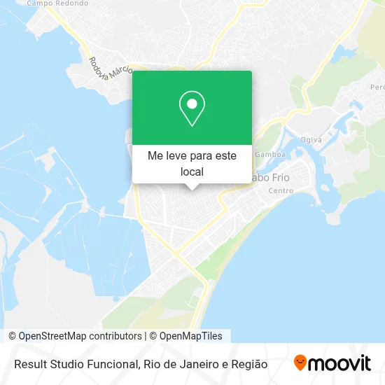 Result Studio Funcional mapa
