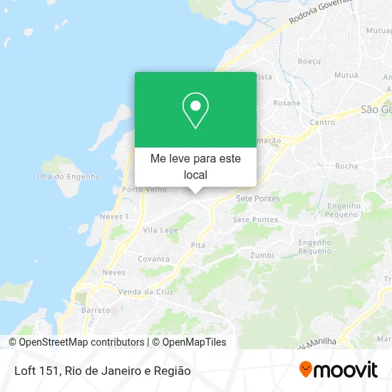 Loft 151 mapa
