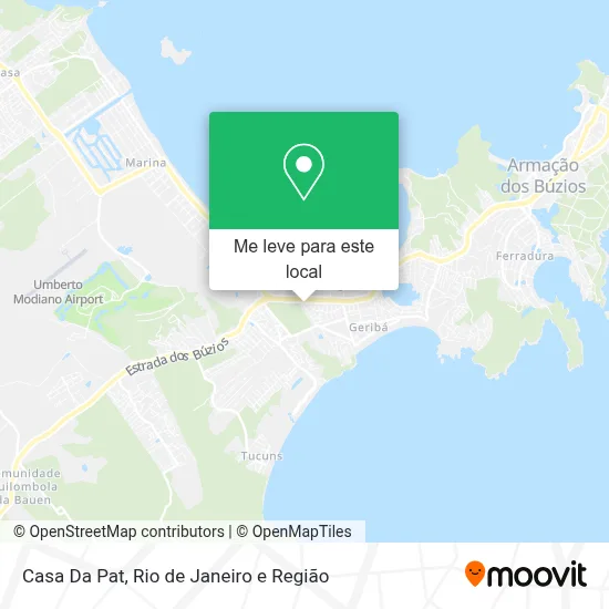 Casa Da Pat mapa