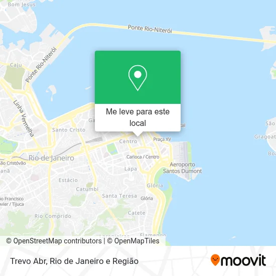 Trevo Abr mapa