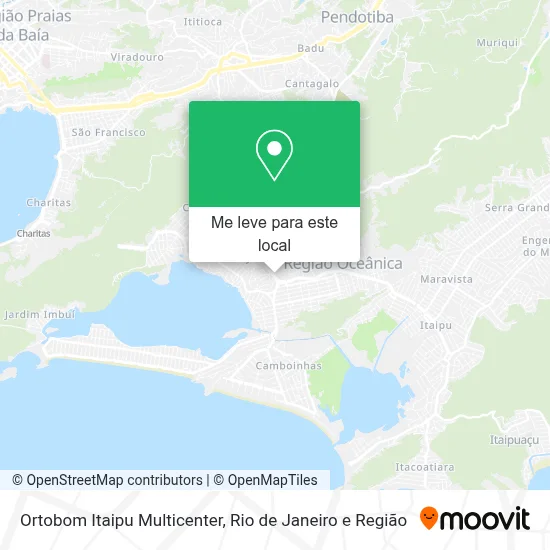 Ortobom Itaipu Multicenter mapa