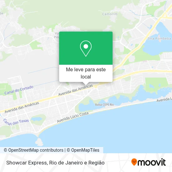 Showcar Express mapa