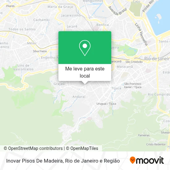 Inovar Pisos De Madeira mapa
