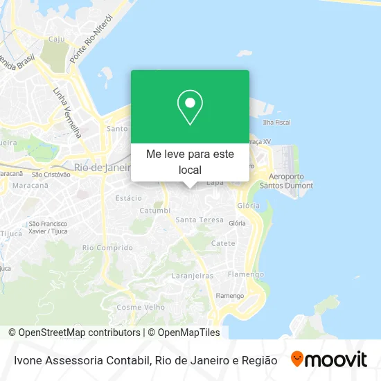Ivone Assessoria Contabil mapa