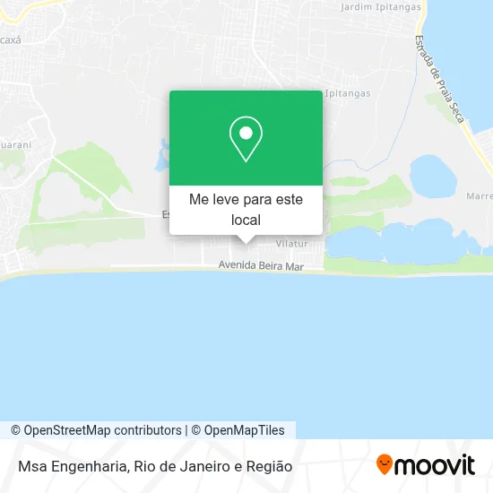 Msa Engenharia mapa