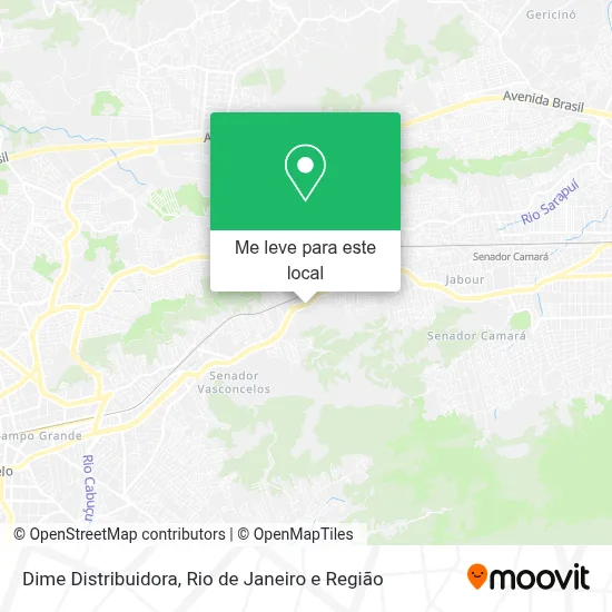 Dime Distribuidora mapa