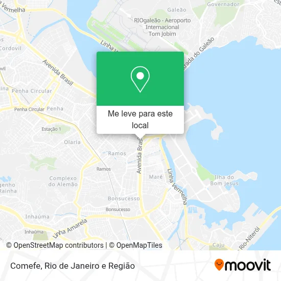 Comefe mapa