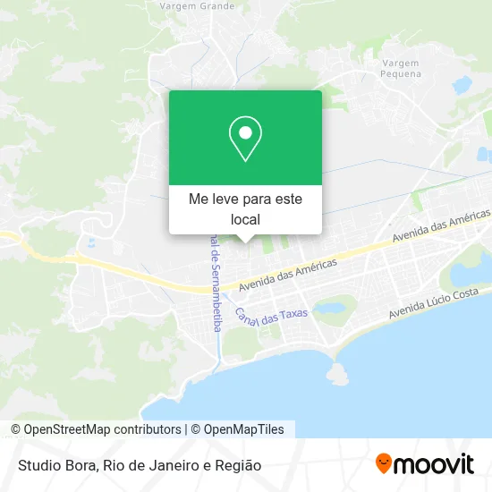 Studio Bora mapa