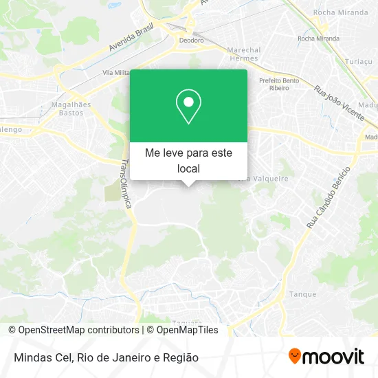 Mindas Cel mapa