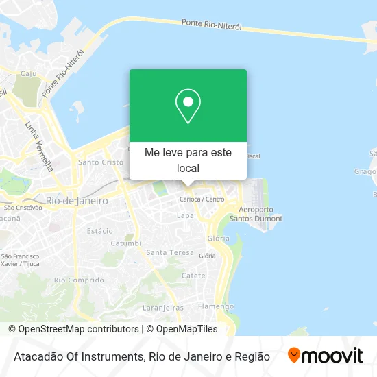 Atacadão Of Instruments mapa
