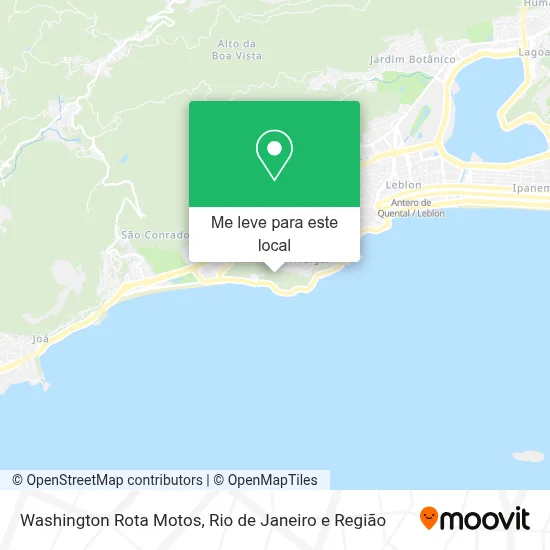 Washington Rota Motos mapa