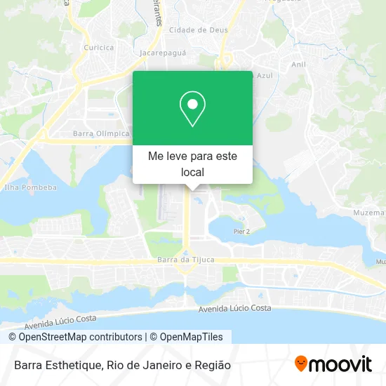 Barra Esthetique mapa