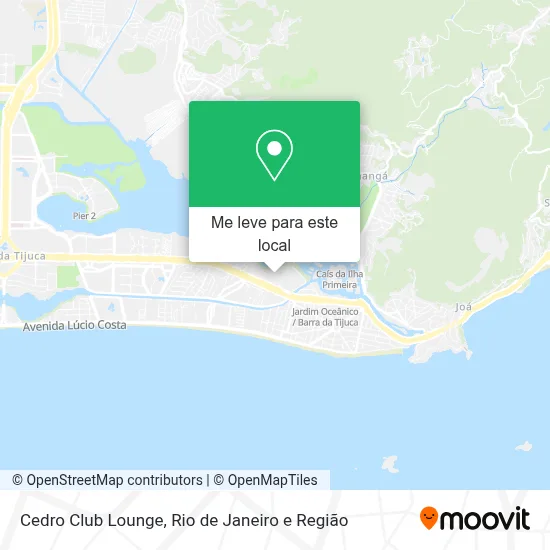 Cedro Club Lounge mapa