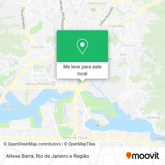 Altese Barra mapa