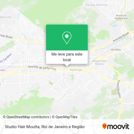 Studio Hair Moutta mapa