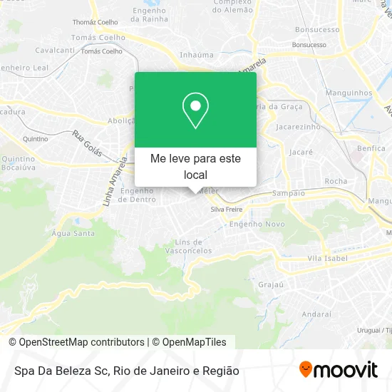 Spa Da Beleza Sc mapa