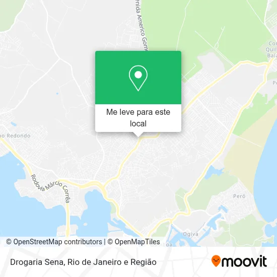 Drogaria Sena mapa
