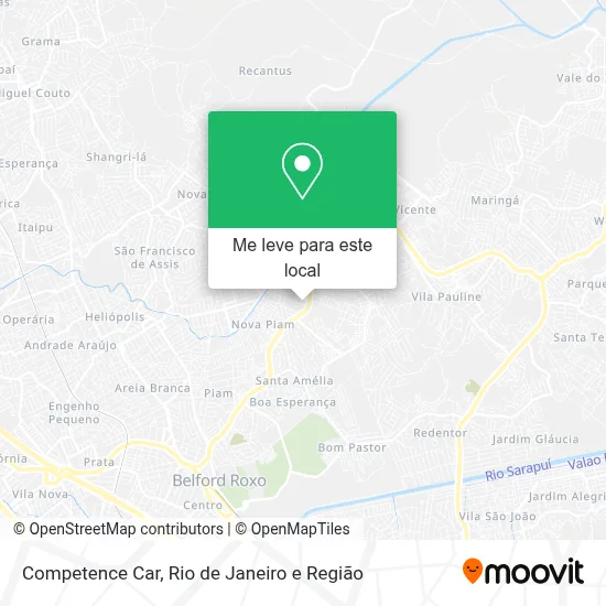 Competence Car mapa