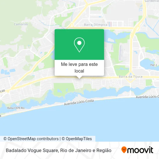 Badalado Vogue Square mapa