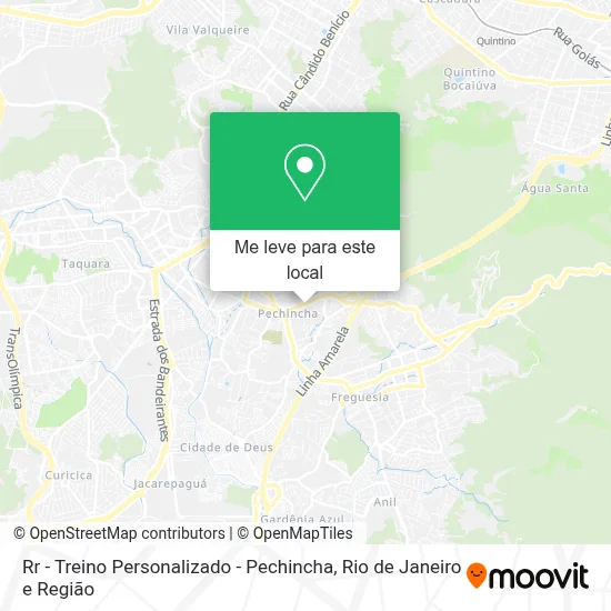 Rr - Treino Personalizado - Pechincha mapa