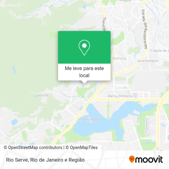 Rio Serve mapa