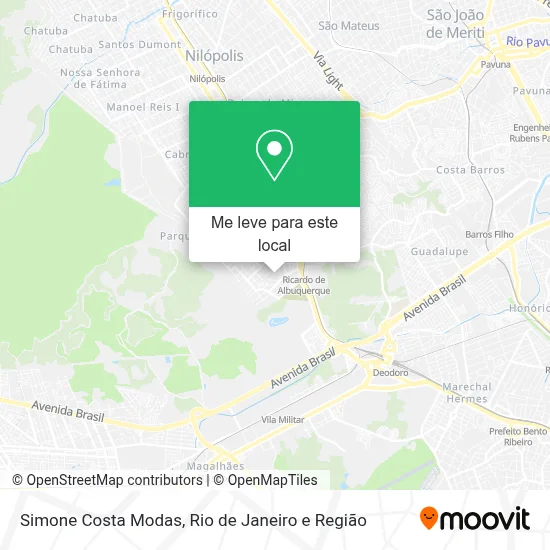 Simone Costa Modas mapa