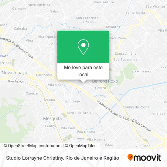 Studio Lorrayne Christiny mapa