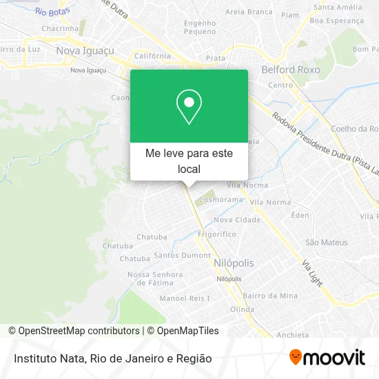 Instituto Nata mapa