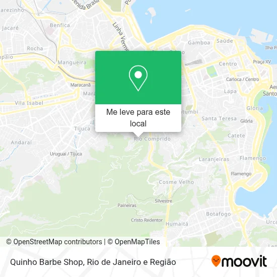 Quinho Barbe Shop mapa