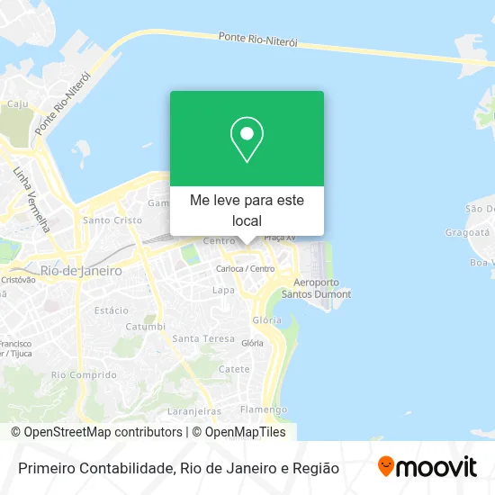 Primeiro Contabilidade mapa