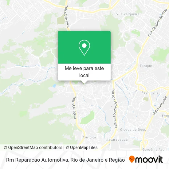 Rm Reparacao Automotiva mapa