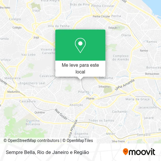 Sempre Bella mapa