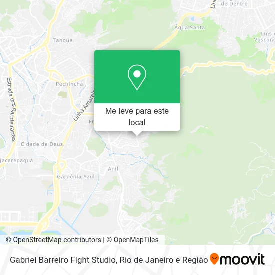 Gabriel Barreiro Fight Studio mapa