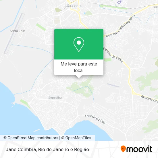 Jane Coimbra mapa