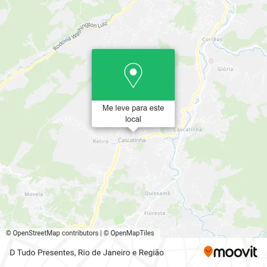 D Tudo Presentes mapa