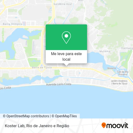 Koster Lab mapa