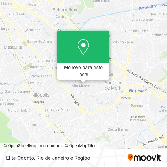 Elite Odonto mapa